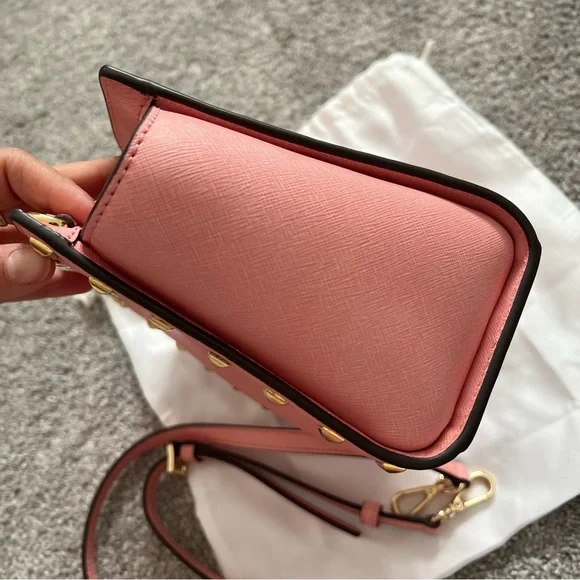 Michael Kors purse selma crossbody bag studded